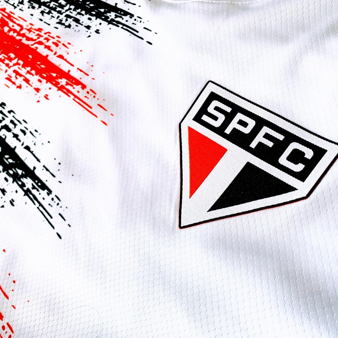 camisa são paulo oficial branca masculina nova 2024 2025